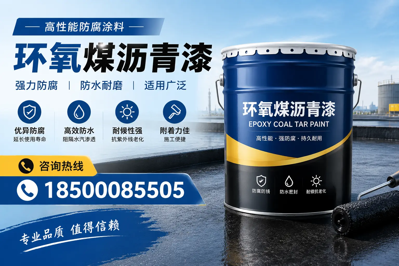 环氧煤沥青漆的主要成分与功能，凤台用户深度了解